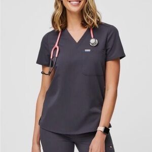 FIGS Charcoal Pride Scrub Set